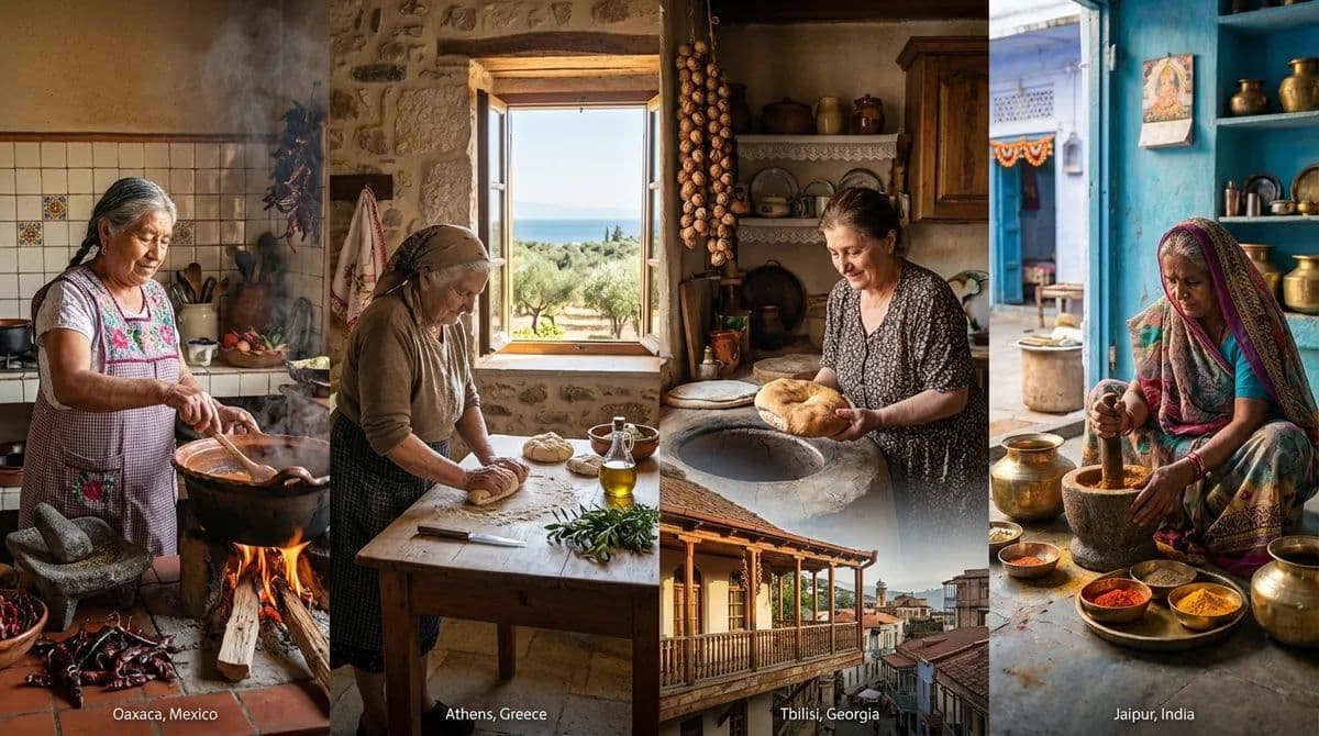 Grandmother Recipes: The Women Who Hold a Culture's Memory