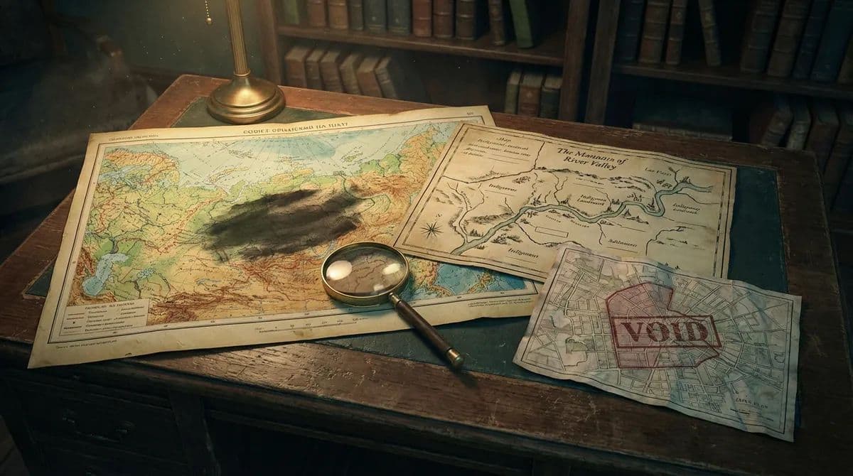 The Cartographer's Silence: Places Deliberately Left Off Maps