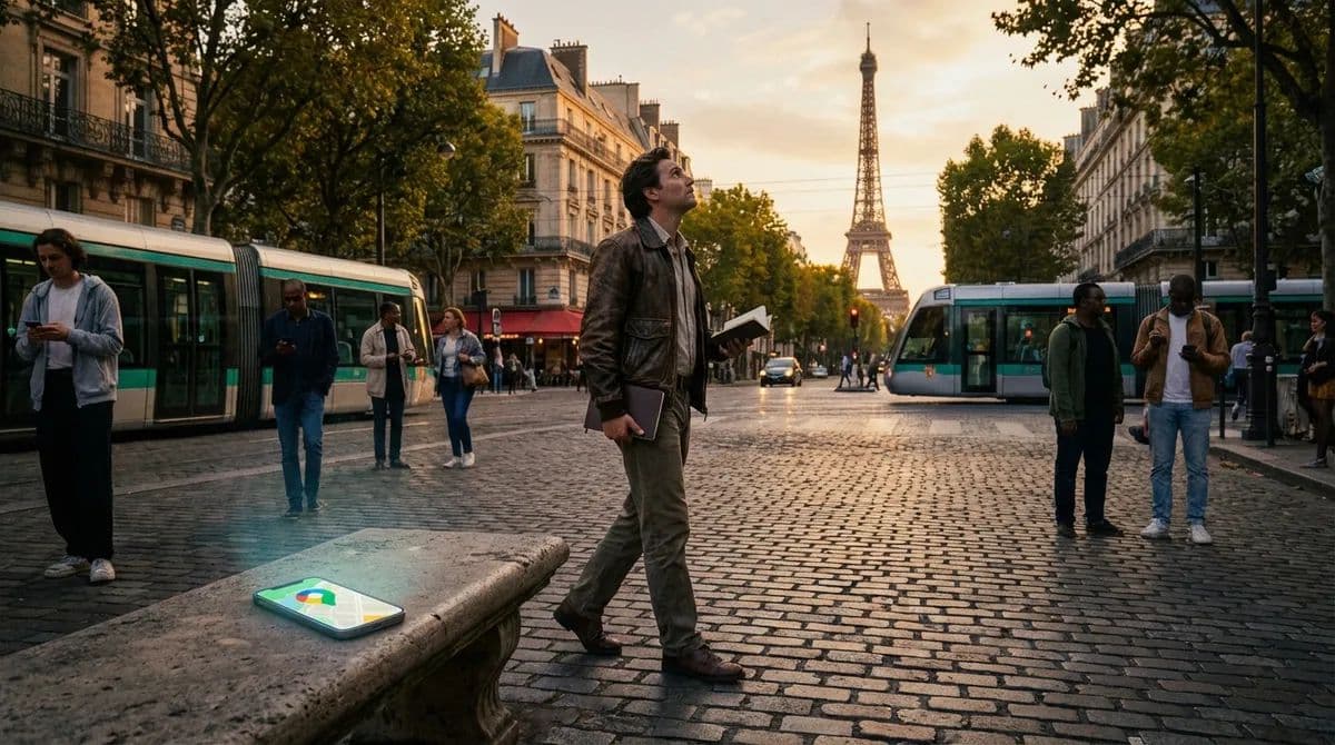 The Flâneur's Return: Walking Without Purpose in the Age of GPS