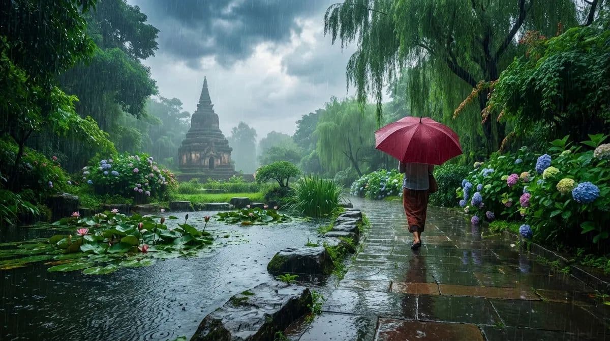 The Color of Rain: Monsoon Travel and the Beauty of Getting Soaked